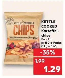 Kaufland KETTLE COOKED Kartoffelchips Angebot