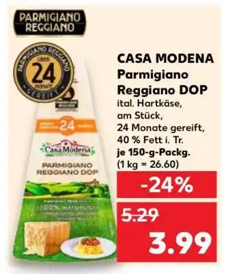 Kaufland CASA MODENA Parmigiano Reggiano DOP Angebot