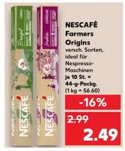 Kaufland Nescafé Farmers Origins Angebot