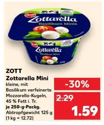 Kaufland ZOTT Zottarella Mini Angebot
