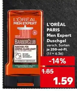 Kaufland L'ORÉAL PARIS Men Expert Duschgel Angebot