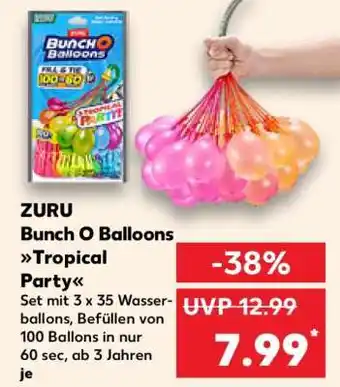 Kaufland Bunch O Balloons Tropical Party Angebot
