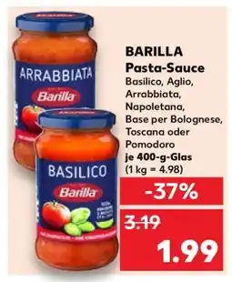Kaufland Barilla Pasta Sauce Angebot