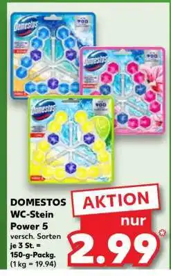 Kaufland DOMESTOS WC-Stein Power 5 Angebot