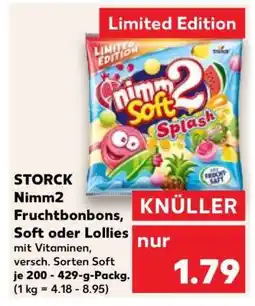 Kaufland STORCK Nimm2 Fruchtbonbons, Soft oder Lollies Angebot