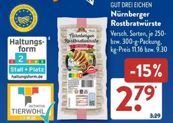 Aldi Süd Nürnberger Rostbratwürste Angebot