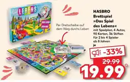 Kaufland HASBRO Brettspiel Das Spiel des Lebens Angebot