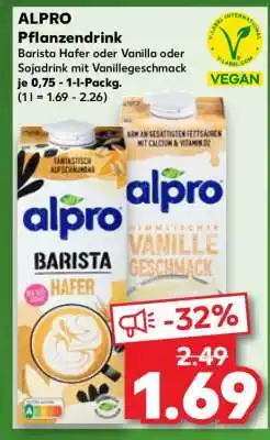 Kaufland ALPRO Pflanzendrink Angebot