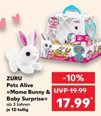 Kaufland ZURU Pets Alive Mama Bunny & Baby Surprise Angebot