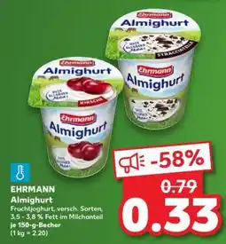 Kaufland EHRMANN Almighurt Angebot