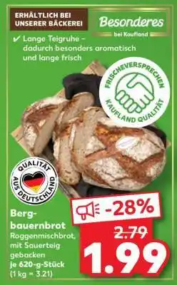 Kaufland Bergbauernbrot Angebot