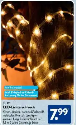 Aldi Süd BELAVI LED-Lichterschlauch Angebot
