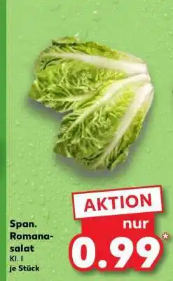 Kaufland Span. Romanasalat Angebot