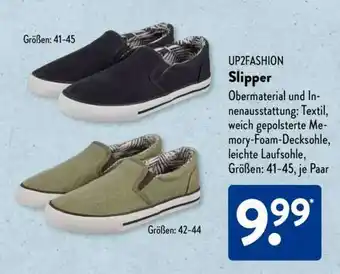 Aldi Süd UP2FASHION Slipper Angebot