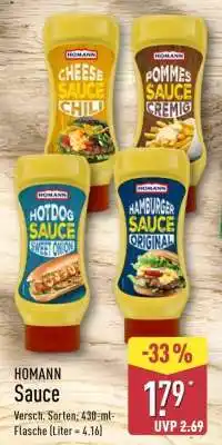 Aldi Nord HOMANN Sauce Angebot