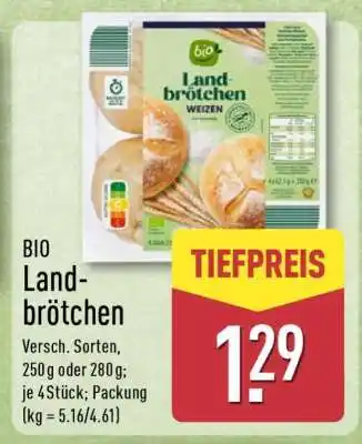 Aldi Nord Bio-Landbrötchen Angebot