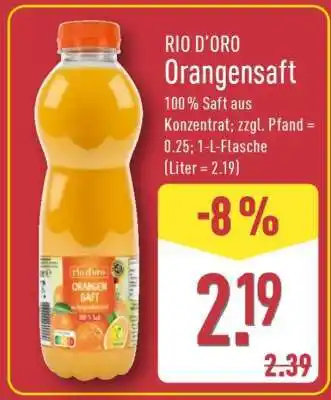 Aldi Nord RIO D’ORO Orangensaft Angebot