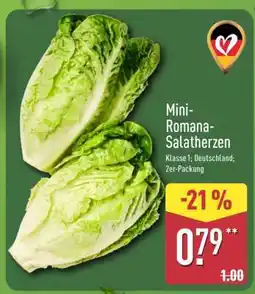 Aldi Nord Mini-Romana- Salatherzen Angebot