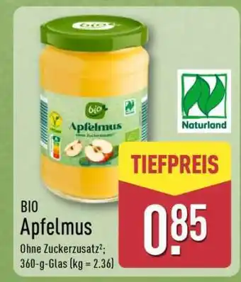 Aldi Nord Bio-Apfelmus Angebot