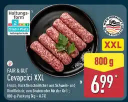 Aldi Nord FAIR & GUT Cevapcici XXL Angebot