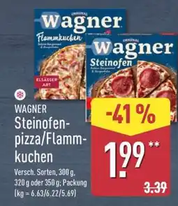 Aldi Nord WAGNER Steinofenpizza/Flammkuchen Angebot