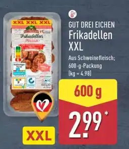 Aldi Nord GUT DREI EICHEN Frikadellen XXL Angebot