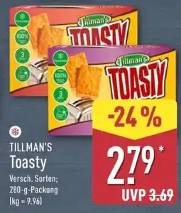 Aldi Nord TILLMAN'S Toasty Angebot