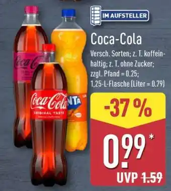 Aldi Nord Coca-Cola Angebot
