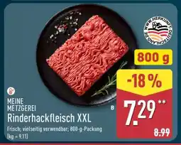 Aldi Nord Rinderhackfleisch XXL Angebot