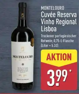 Aldi Nord MONTELOURO Cuvée Reserva Vinho Regional Lisboa Angebot