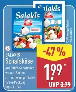 Aldi Nord SALAKIS Schafskäse Angebot