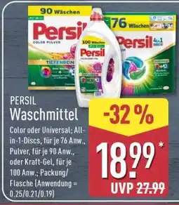 Aldi Nord PERSIL Waschmittel Angebot