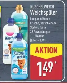 Aldi Nord KUSCHELWEICH Weichspüler Angebot