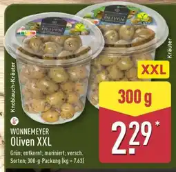 Aldi Nord WONNEMEYER Oliven XXL Angebot