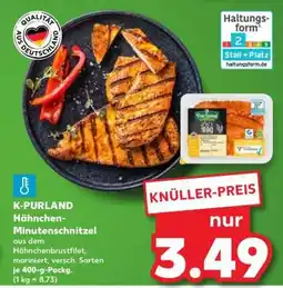 Kaufland K-PURLAND Hähnchen-Minuten-schnitzel Angebot