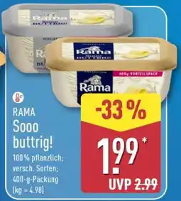 Aldi Nord Rama Sooo Buttrig Angebot