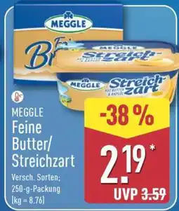 Aldi Nord Meggle Feine Butter/ Streichzart Angebot