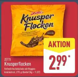 Aldi Nord Zetti Knusperflocken Angebot