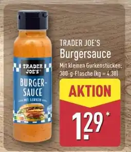 Aldi Nord TRADER JOE'S Burgersauce Angebot