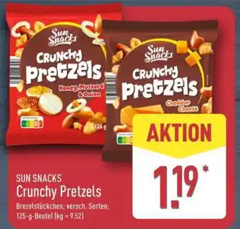 Aldi Nord SUN SNACKS Crunchy Pretzels Angebot