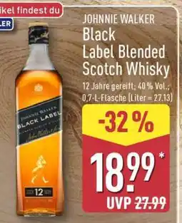 Aldi Nord Johnnie Walker Black Label Blended Scotch Whisky Angebot