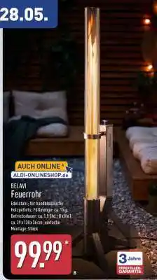 Aldi Nord BELAVI Feuerrohr Angebot