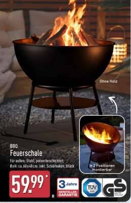 Feuerschale Angebot bei Aldi Nord