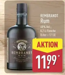 Aldi Nord REMBRANDT Rum Angebot