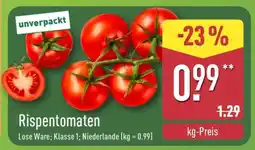 Aldi Nord Rispentomaten Angebot