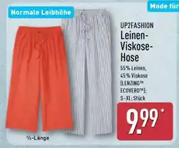 Aldi Nord UP2FASHION Leinen-Viskose-Hose Angebot