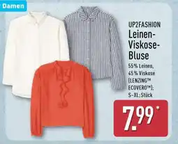 Aldi Nord UP2FASHION Leinen-Viskose-Bluse Angebot
