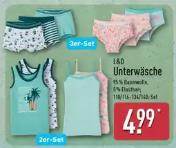 Aldi Nord L&D Unterwäsche Angebot