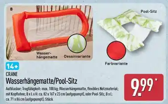 Aldi Nord Wasserhängematte/Pool-Sitz Angebot