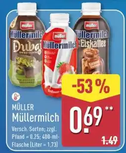 Aldi Nord MÜLLER Müllermilch Angebot